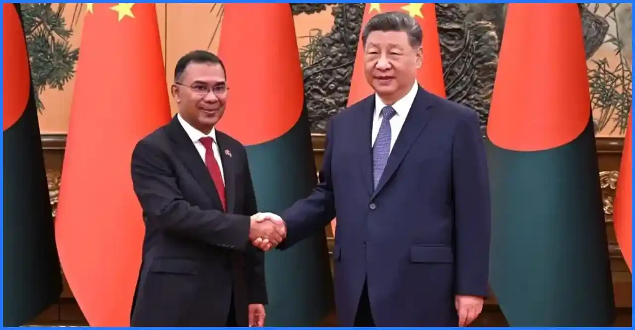 তারেক রহমানের চীন সফরে নতুন সমীকরণ নিয়ে ভারতের উদ্বেগ