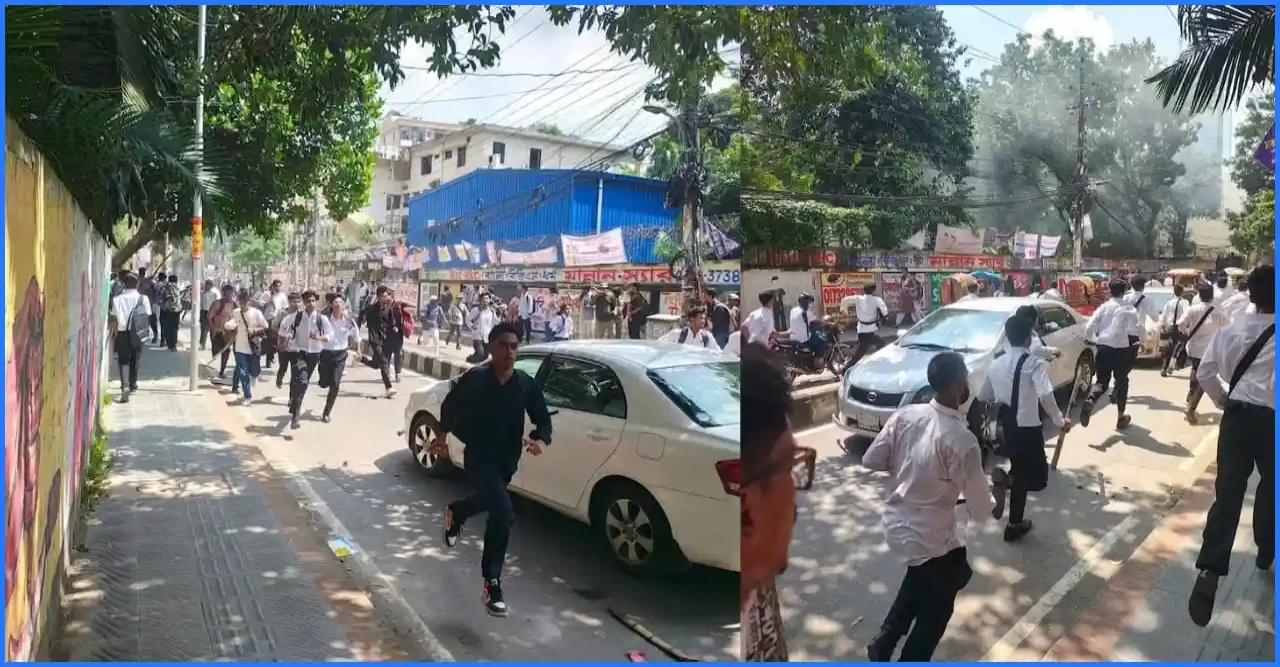 সায়েন্সল্যাবে ঢাকা ও আইডিয়াল কলেজের শিক্ষার্থীদের মধ্যে সংঘর্ষ