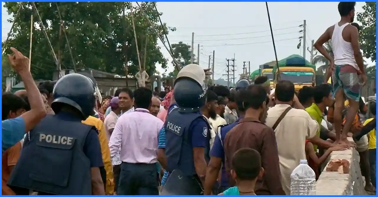 ভাঙ্গায় আধিপত্য বিস্তার নিয়ে রক্তক্ষয়ী সংঘর্ষে পুলিশ ও সাংবাদিকসহ আহত ৬০