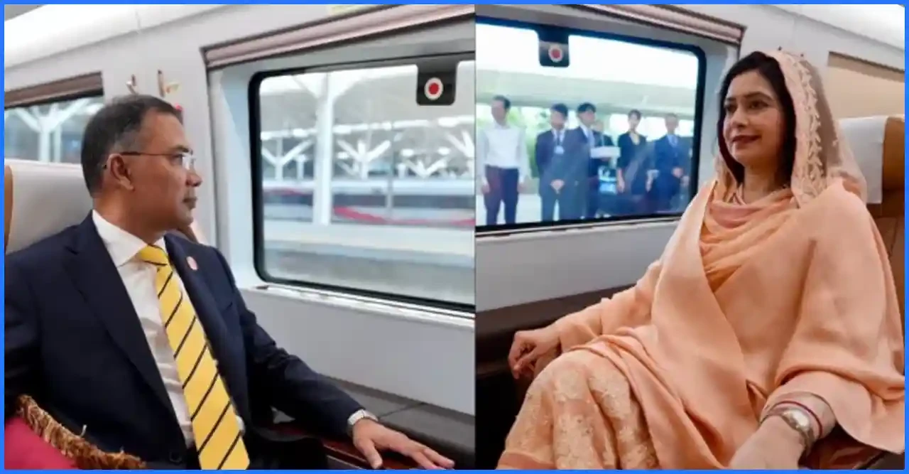 চীনের দালিয়ান থেকে উচ্চগতির ট্রেনে বেইজিংয়ের পথে প্রধানমন্ত্রী