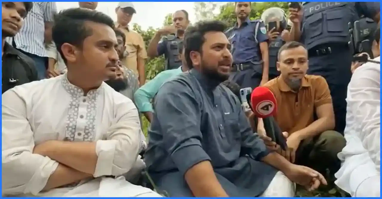 হবিগঞ্জে মামলা দায়েরের সিদ্ধান্তে অনড় নাহিদ ইসলাম