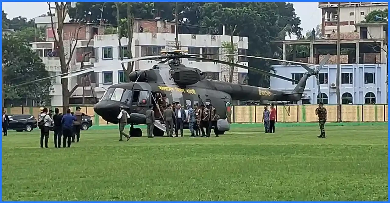 নিজ জেলা ঠাকুরগাঁওয়ে পৌঁছালেন রাষ্ট্রপতি মির্জা ফখরুল ইসলাম আলমগীর