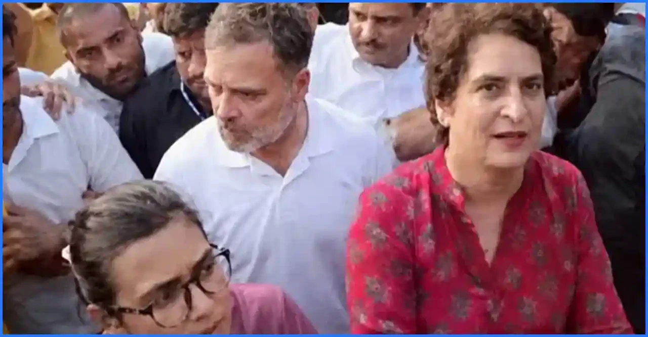 পুলিশের বাধা পেরিয়ে সুপ্রিম কোর্টে পৌঁছেছে রাহুল-প্রিয়াঙ্কার মিছিল