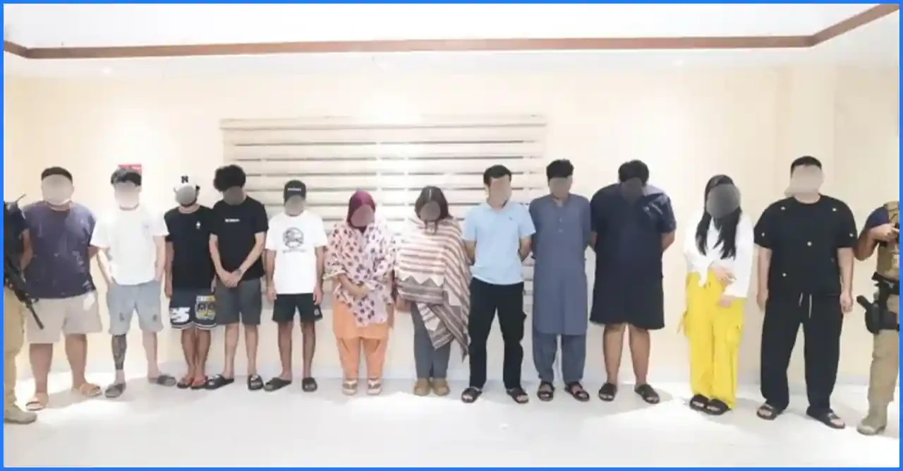 আবাসিক ভবনে ৬৩ বিদেশি নাগরিকের গোপন আস্তানা, প্রতারণার অভিযোগে গ্রেপ্তার