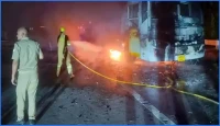 যমুনা এক্সপ্রেসওয়েতে বাসে ভয়াবহ অগ্নিকাণ্ডে ৯ জনের মৃত্যু