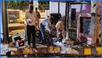 ভারতের জলন্ধরে বিএসএফ সদর দপ্তরের সামনে স্কুটারে রহস্যজনক বিস্ফোরণ