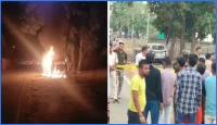 ভারতে গাড়িতে আগুন দিয়ে বিজেপি নেতাসহ তিনজনকে পুড়িয়ে হত্যা