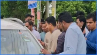 শহীদ পরিবারের পাশে দাঁড়াতে সিলেটে জাতীয় নাগরিক পার্টির জুলাই পদযাত্রা