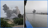 যুক্তরাষ্ট্রের ভয়াবহ হামলায় ইরানের চাবাহার বন্দরের নজরদারি টাওয়ার ধ্বংস