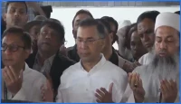 সিলেটে হযরত শাহজালাল (রহ.)-এর মাজার জিয়ারত করলেন তারেক রহমান